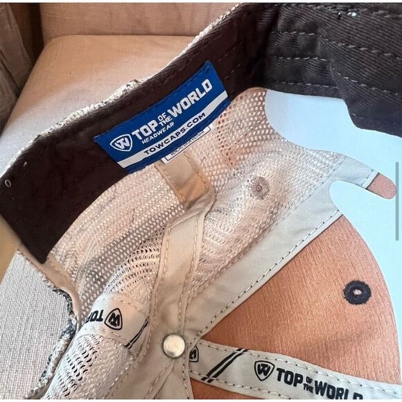 Auburn Tigers Unisex Blue Camo Mesh Back Adjustable Cap - Picture 5 of 6